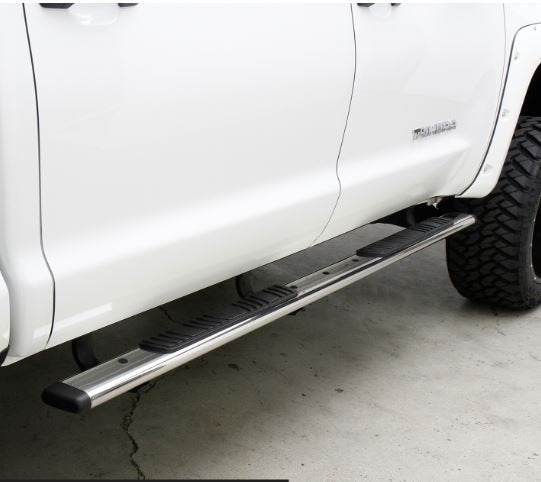 Go Rhino 685415580PS 5" OE Xtreme Low Profile Side Steps with Mounting Brackets Kit