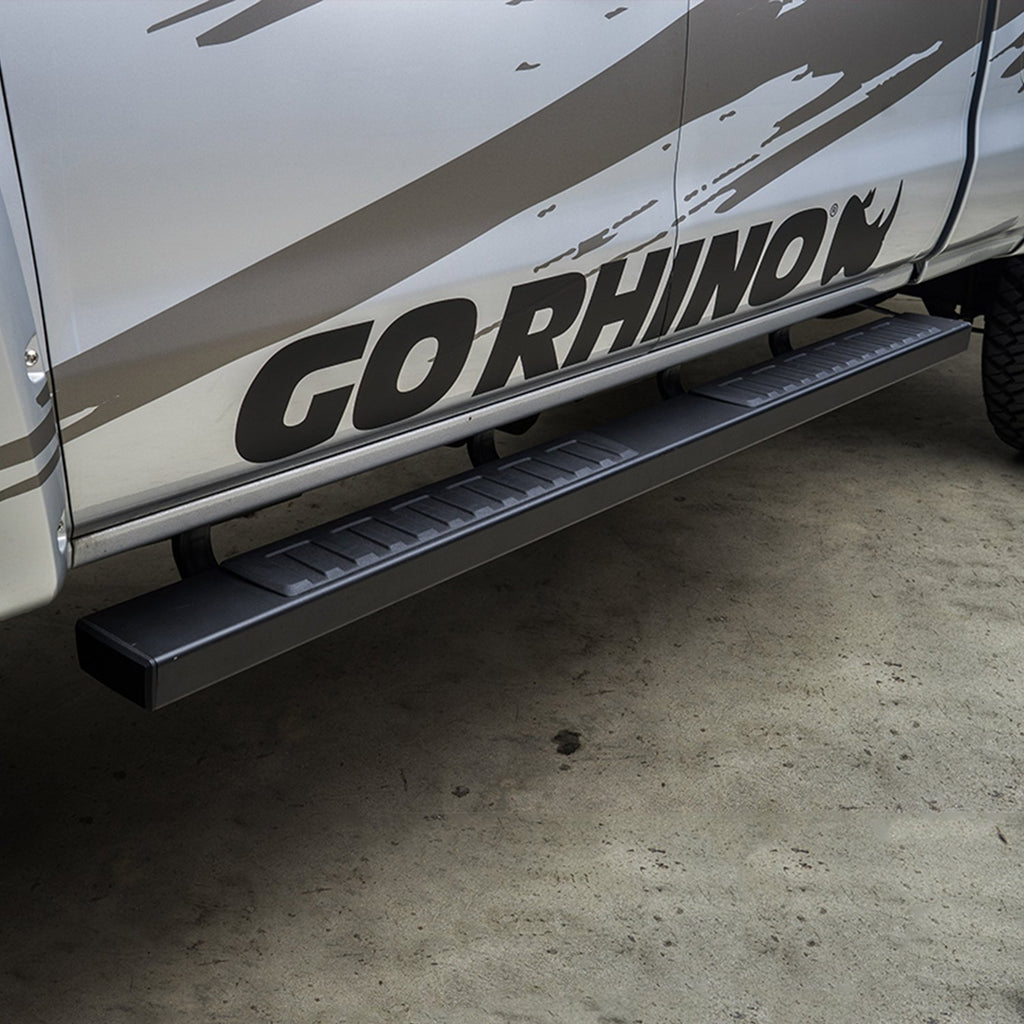 Go Rhino 6862404787T Original equipment design with 6" wide Super-Grip step pads