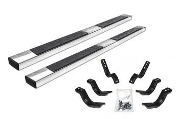Go Rhino 6862434680PS 6" OE Xtreme II Side Steps with Mounting Brackets Kit - Diesel Only