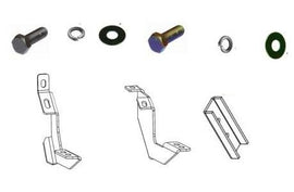 Go Rhino 6903685 RB10/RB20 Running Boards - MOUNTING BRACKETS ONLY