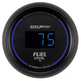 AutoMeter 6910 GAUGE, FUEL LEVEL, 2 1/16