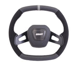 Grant 693 C8 Performance Steering Wheel; Gray Center Stripe;