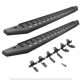 Go Rhino 69404880PC RB20 Running Boards with Mounting Brackets Kit