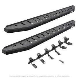 Go Rhino 69404880T RB20 Running Boards with Mounting Brackets Kit