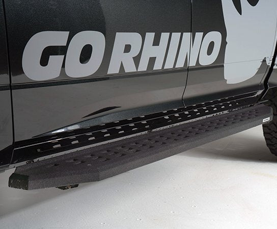 Go Rhino 69404887T RB20 Running Boards with Mounting Brackets Kit