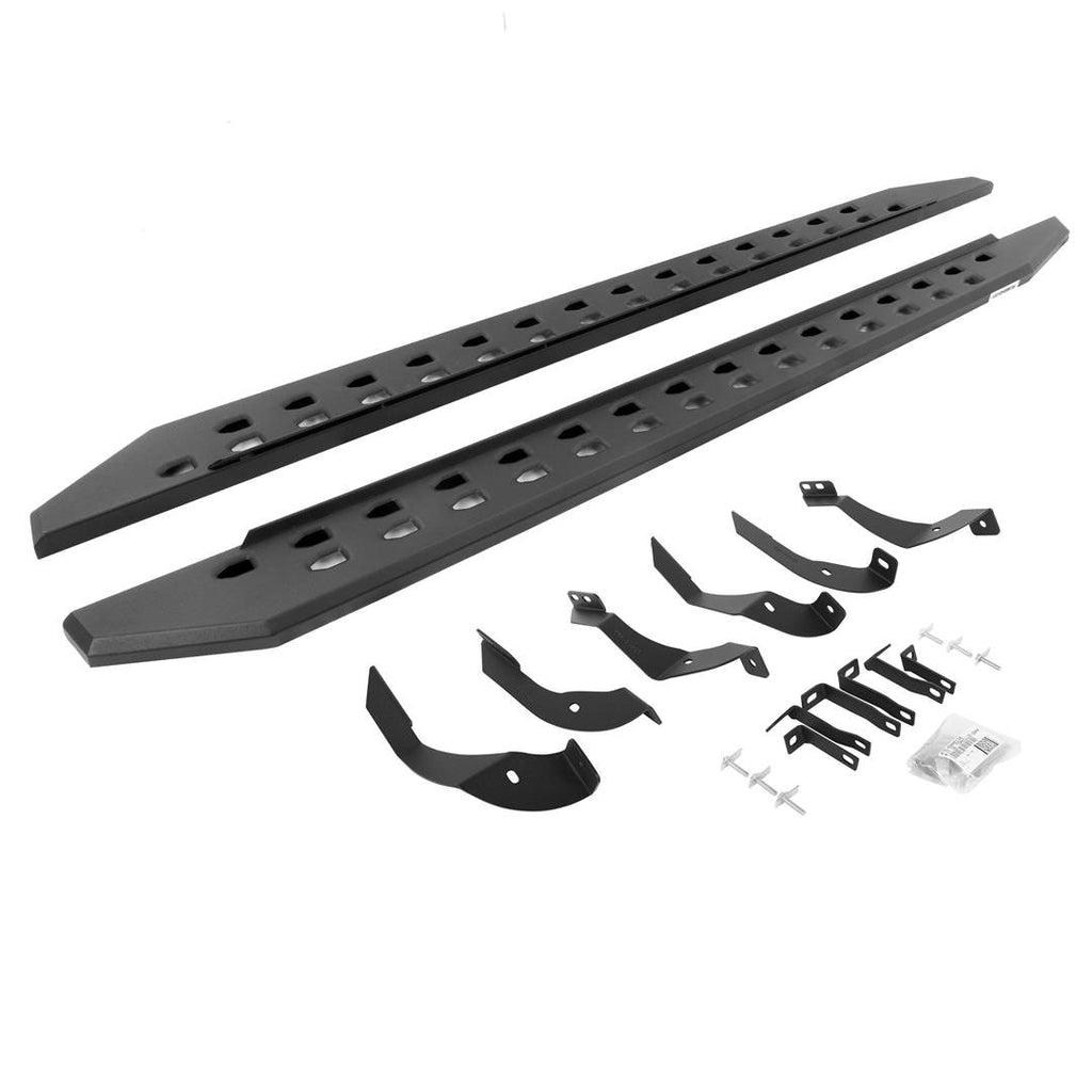 Go Rhino 69405187SPC RB20 Slim Line Running Boards with Mounting Brackets Kit