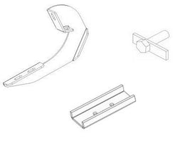 Go Rhino 6941265 RB10/RB20 Running Boards - MOUNTING BRACKETS ONLY