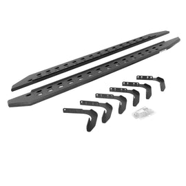 Go Rhino 69418087ST RB20 Slim Line Running Boards with Mounting Bracket Kit