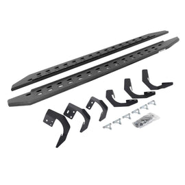 Go Rhino 69429980ST RB20 Slim Line Running Boards with Mounting Bracket Kit