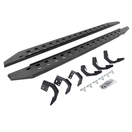 Go Rhino 69430687SPC RB20 Slim Line Running Boards with Mounting Brackets Kit
