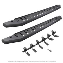 Go Rhino 69443580PC RB20 Running Boards with Mounting Brackets Kit