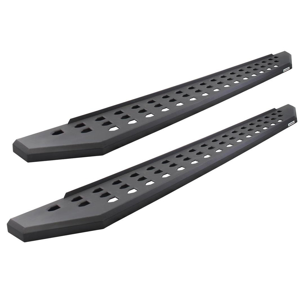 Go Rhino 6944368720PC RB20 Running Boards with Brackets, 2 Pairs Drop Steps Kit - Crew Max