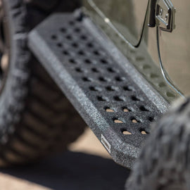 Go Rhino 69443687T RB20 Running Boards with Mounting Brackets Kit - Crew Max Only