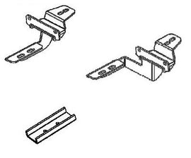Go Rhino 6945055 RB10/RB20 Running Boards - MOUNTING BRACKETS ONLY