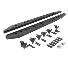 Go Rhino 69450568ST RB20 Slim Line Running Boards with Mounting Bracket Kit