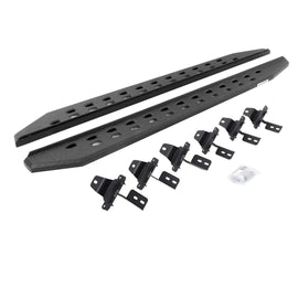 Go Rhino 69450673ST RB20 Slim Line Running Boards with Mounting Bracket Kit