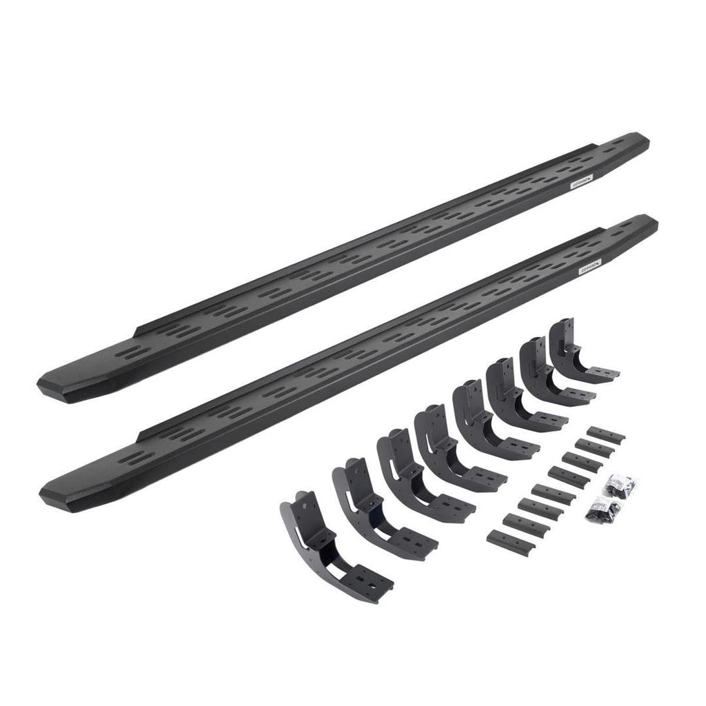 Go Rhino 69604880PC RB30 Running Boards with Mounting Bracket Kit