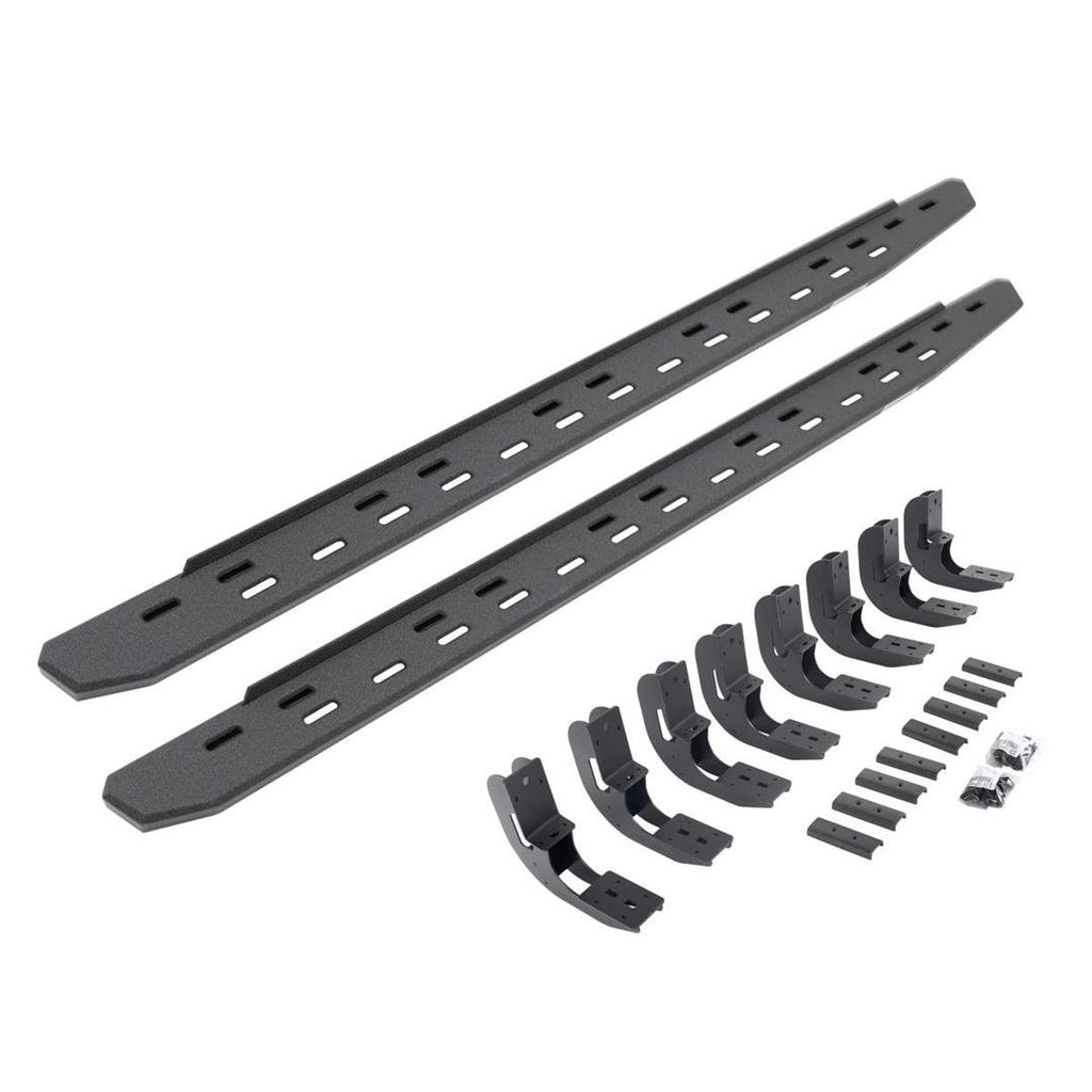 Go Rhino 69604880ST RB30 Slim Line Running Boards with Mounting Bracket Kit