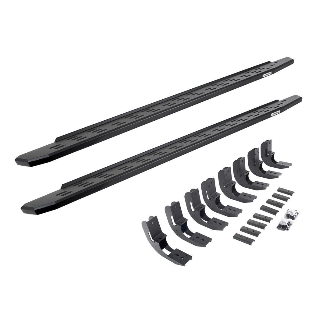 Go Rhino 69604887PC RB30 Running Boards with Mounting Bracket Kit