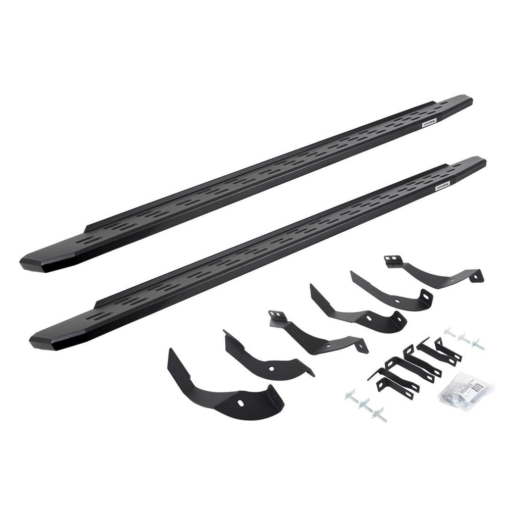 Go Rhino 69605187PC RB30 Running Boards with Mounting Bracket Kit