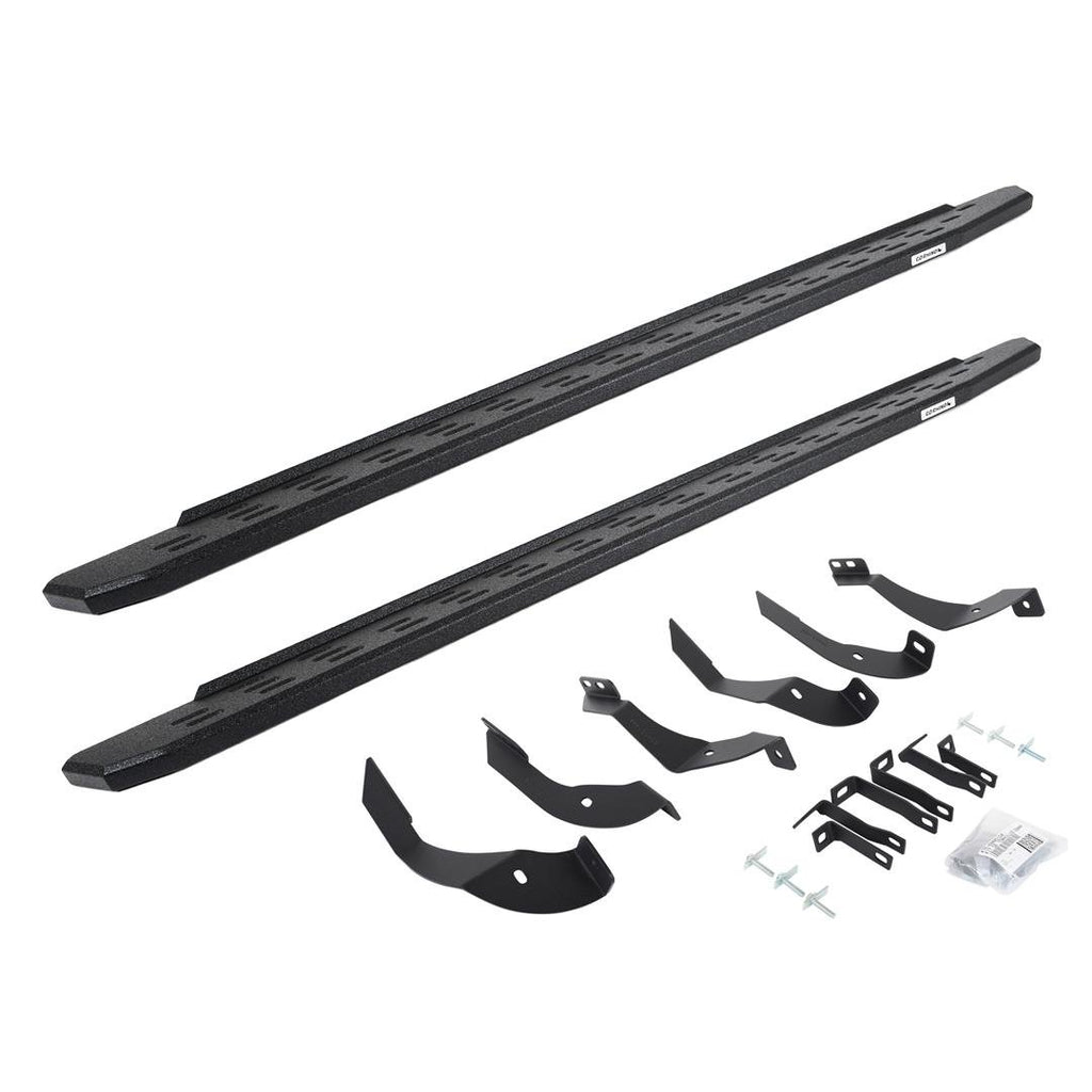 Go Rhino 69605187T RB30 Running Boards with Mounting Bracket Kit