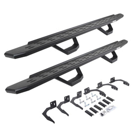 Go Rhino 6960998020PC RB30 Running Boards with Mounting Brackets, 2 Pairs Drop Steps Kit