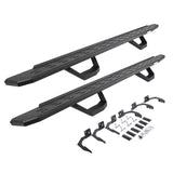 Go Rhino 6961068720T RB30 Running Boards with Mounting Brackets, 2 Pairs Drop Steps Kit