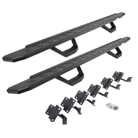 Go Rhino 6961508720T RB30 Running Boards with Mounting Brackets, 2 Pairs Drop Steps Kit