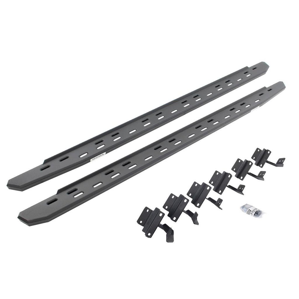 Go Rhino 69615587SPC RB30 Slim Line Running Boards with Mounting Bracket Kit