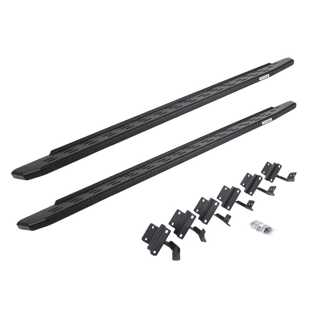 Go Rhino 69615587T RB30 Running Boards with Mounting Bracket Kit