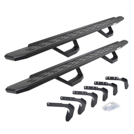 Go Rhino 6961768020PC RB30 Running Boards with Mounting Brackets, 2 Pairs Drop Steps Kit