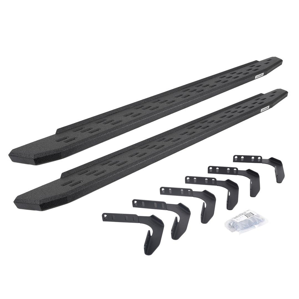Go Rhino 69617680T RB30 Running Boards with Mounting Bracket Kit