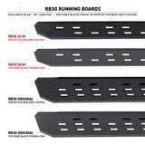 Go Rhino 6961778020PC RB30 Running Boards with Mounting Brackets, 2 Pairs Drop Steps Kit
