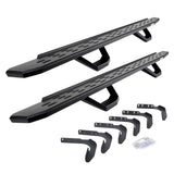 Go Rhino 6961808720PC RB30 Running Boards with Mounting Brackets, 2 Pairs Drop Steps Kit