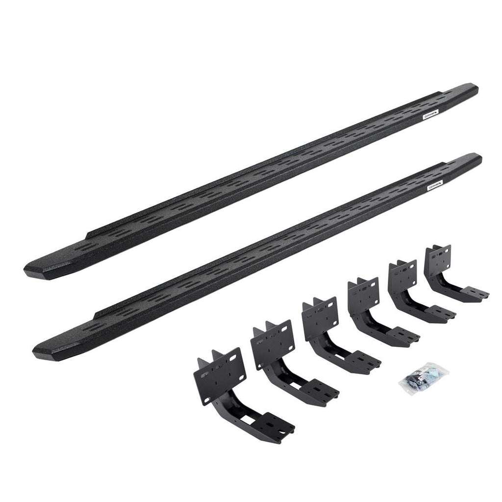 Go Rhino 69630687T RB30 Running Boards with Mounting Bracket Kit