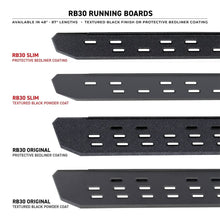 Load image into Gallery viewer, Go Rhino 6963468020PC RB30 Running Boards with Mounting Brackets, 2 Pairs Drop Steps Kit