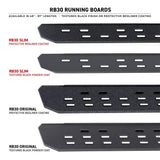 Go Rhino 6963468020PC RB30 Running Boards with Mounting Brackets, 2 Pairs Drop Steps Kit