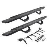 Go Rhino 6963688020PC RB30 Running Boards with Mounting Brackets, 2 Pairs Drop Steps Kit