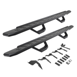 Go Rhino 6963688020PC RB30 Running Boards with Mounting Brackets, 2 Pairs Drop Steps Kit