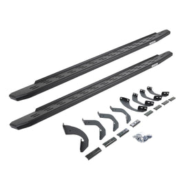 Go Rhino 69643580PC RB30 Running Boards with Mounting Bracket Kit - Double Cab