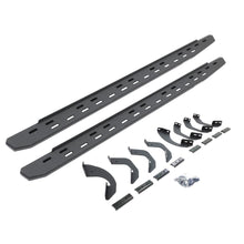 Load image into Gallery viewer, Go Rhino 69643580ST RB30 Slim Line Running Boards with Bracket Kit - Double Cab Only