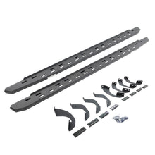 Load image into Gallery viewer, Go Rhino 69643687SPC RB30 Slim Line Running Boards with Brackets Kit - Crew Max Only