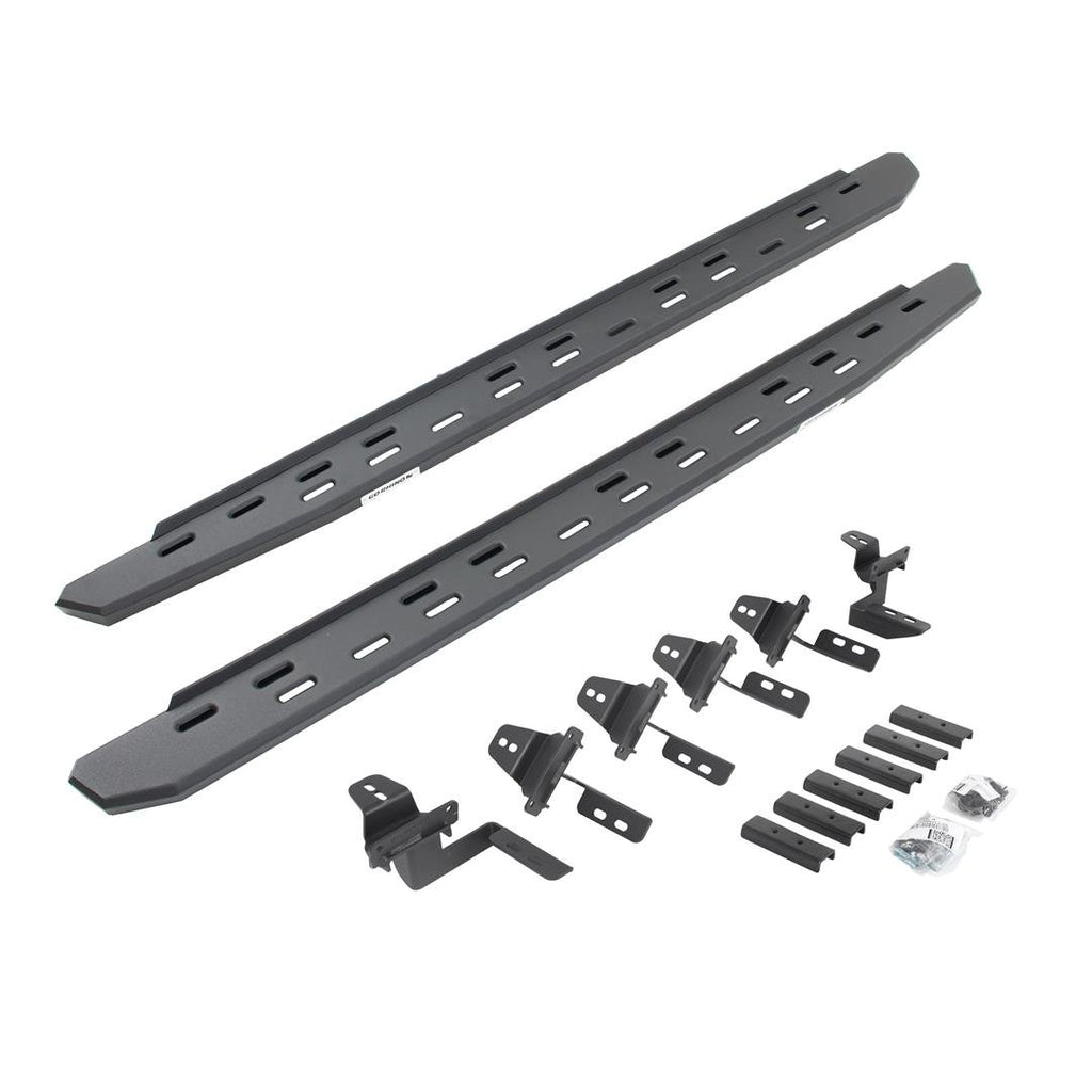Go Rhino 69650568SPC RB30 Slim Line Running Boards with Mounting Bracket Kit