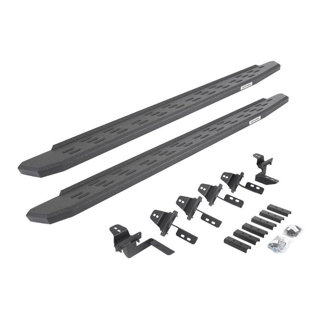 Go Rhino 69650568T RB30 Running Boards with Mounting Bracket Kit