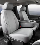 FIA SP89-34GRAY SP80 Series - Seat Protector Poly-Cotton Custom Fit Front Seat Cover - Gray