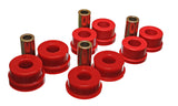 Energy Suspension 74103R Sub-Frame Bushing Set; Red; Rear; Performance Polyurethane;