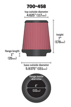 Load image into Gallery viewer, AIRAID 700-458 Universal Air Filter