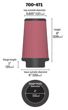 Load image into Gallery viewer, AIRAID 700-471 Universal Air Filter