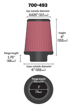 Load image into Gallery viewer, AIRAID 700-493 Universal Air Filter