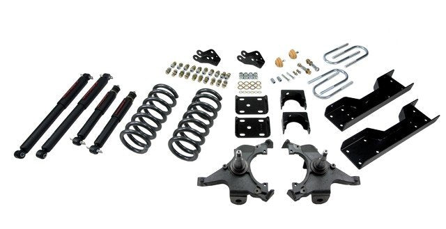Belltech 701ND Front And Rear Complete Kit W/ Nitro Drop 2 Shocks